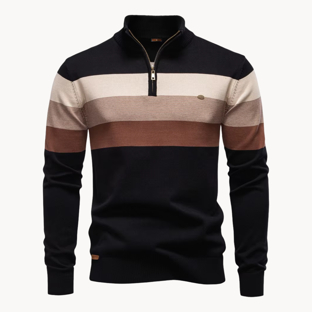 Savoy Quarter Zip Sweater
