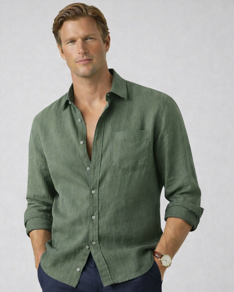 The Langford Linen Shirt