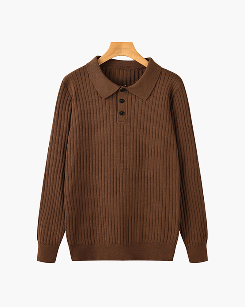 The Ashton Polo Knit