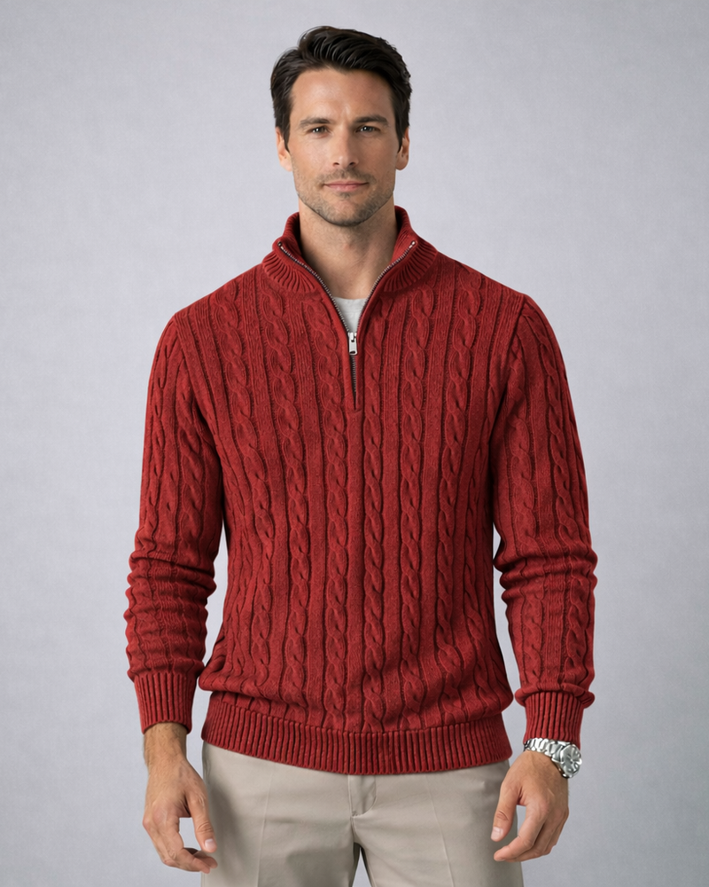 The Belmont Half-Zip - Audace Vive