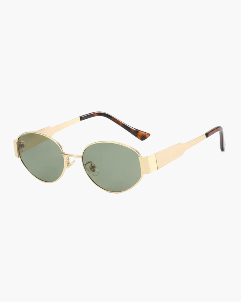 Retro Oval Sunglasses - Audace Vive